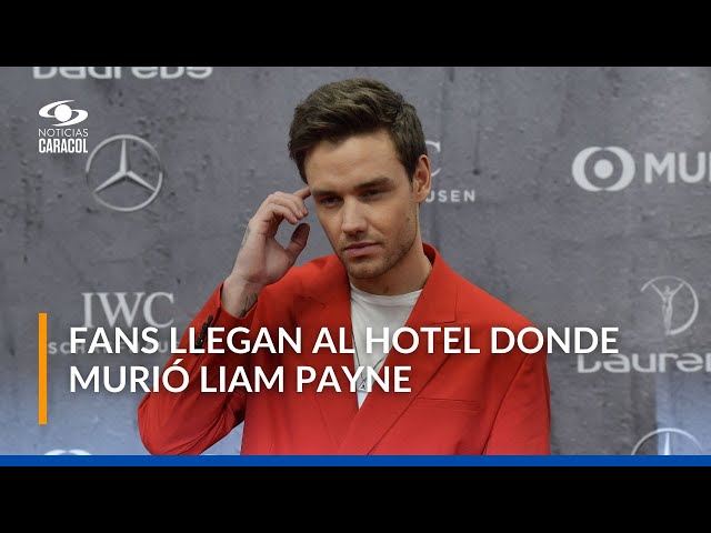 ⁣Murió Liam Payne, exintegrante de One Direction: fans llegan al hotel donde falleció