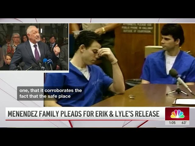 ⁣Full news conference: Menendez brothers' relatives demand release