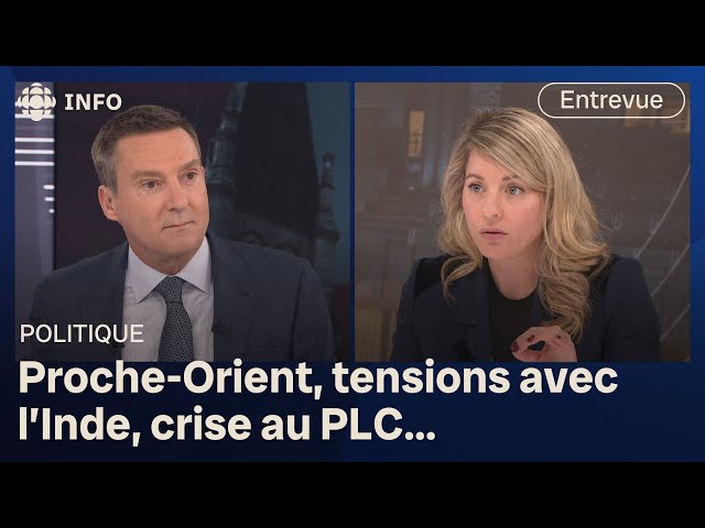 ⁣Entrevue avec Mélanie Joly, ministre des Affaires étrangères