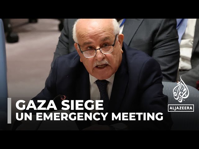 ⁣'Grave concern' over Gaza siege: US warns against any 'policy of starvation'