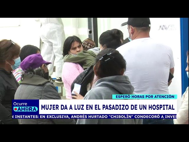 ⁣Mujer que dio a luz en pasadizo de hospital sorprende: "Yo no sabía que estaba embarazada"