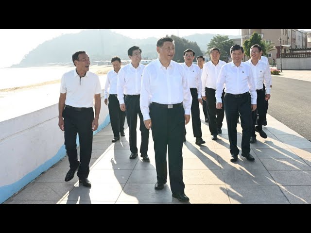 ⁣Xi Jinping inspects Zhangzhou in southeast China's Fujian