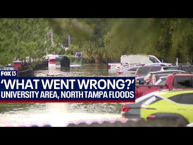 ⁣Hurricane Milton: Calls for investigation after University Area flooding