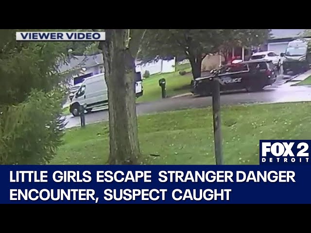 ⁣Young girls escape and get help in Livonia stranger danger incident, which ends in arrest