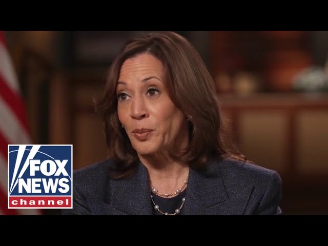 ⁣Kamala Harris on Trump running for a second term: It's clear he's unfit to serve