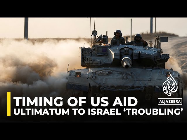 ⁣Timing of US aid ultimatum to Israel ‘troubling’: Analyst