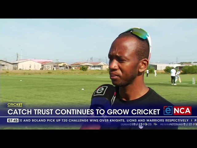 ⁣Catch Trust continues to grow cricket