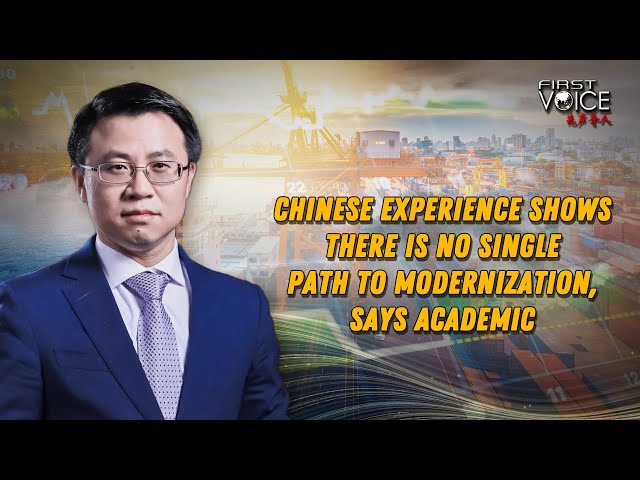 ⁣Chinese experience shows there is no single path to modernization, says academic