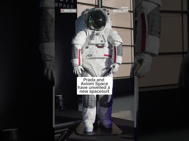 ⁣Prada and Axiom Space have unveiled a new space suit