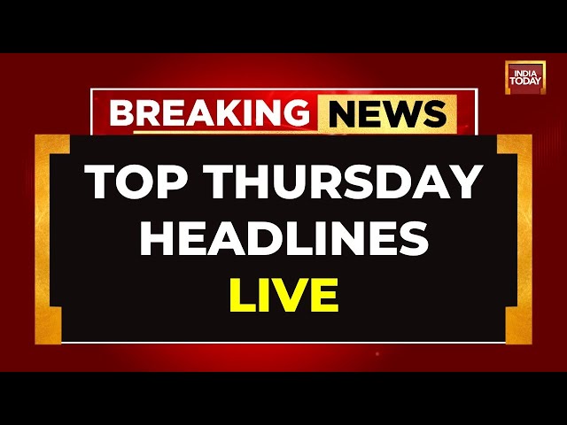 ⁣Breaking News LIVE: Top Thursday Headlines LIVE | India-Canada Showdown LIVE | India Today LIVE