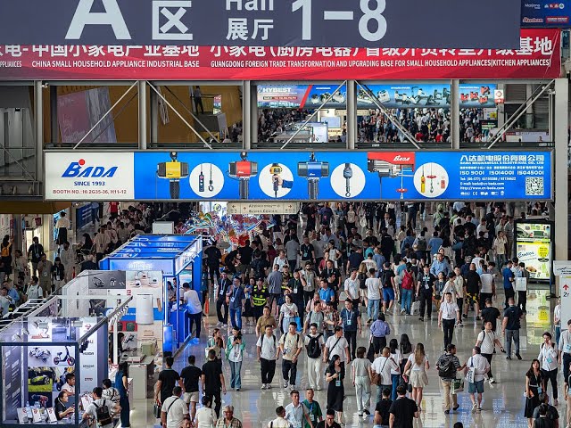 ⁣De nombreux nouveaux produits présentés à la 136e Foire de Canton