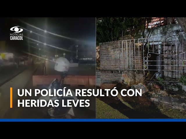 ⁣Atacan con explosivos la estación de Policía en Jamundí, Valle del Cauca