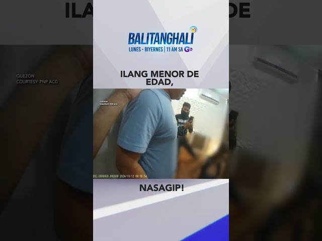 ⁣2 prostitution den sa Quezon, sinalakay #shorts | Balitanghali