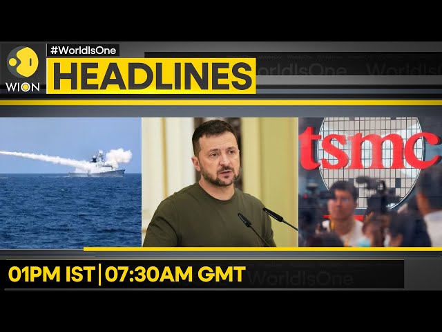 ⁣China Test-fired Two Missiles: Taiwan | Zelensky To Attend NATO Minister's Meet | WION Headline