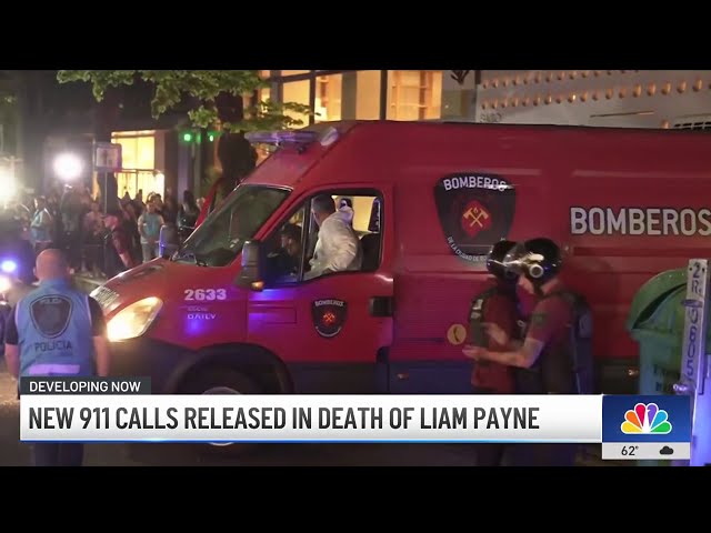 ⁣New emergency calls released in death of Liam Payne