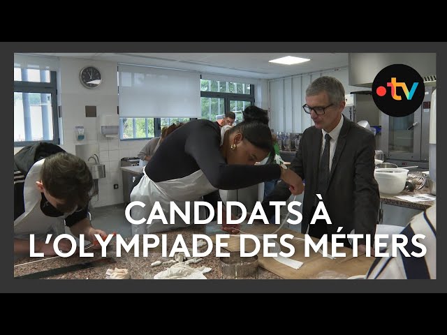 ⁣Candidats à l'Olympiade des métiers à Bordeaux