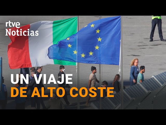 ⁣CUATRO de los 16 MIGRANTES enviados a ALBANIA regresan a ITALIA por ser MENORES y VULNERABLES | RTVE