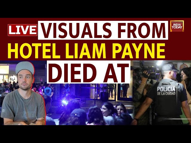 ⁣Liam Payne Death LIVE News: Live Visuals From Hotel Liam Payne Died At | One Direction LIVE News