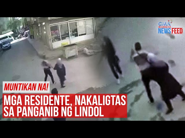 ⁣MUNTIKAN NA! Mga residente, nakaligtas sa panganib ng lindol | GMA Integrated Newsfeed