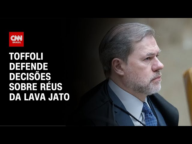 ⁣Toffoli defende decisões sobre réus da Lava Jato | CNN NOVO DIA