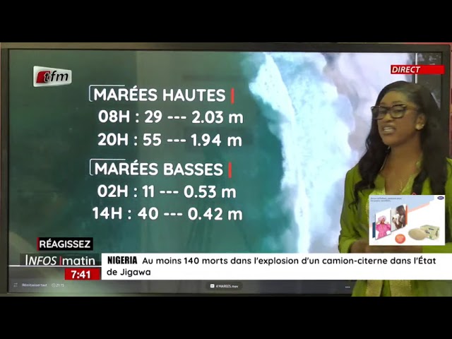 La météo avec Sokhna natta MBAYE  - Infos matin du 17 octobre 2024