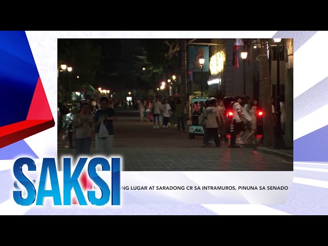 ⁣SAKSI RECAP: Maruruming lugar at saradong cr sa Intramuros... (Originally aired on October 16, 2024)