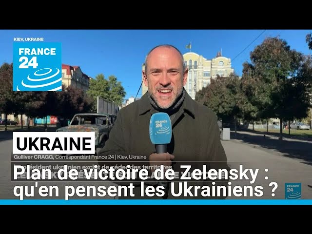 ⁣Plan de victoire de Zelensky : qu'en pensent les Ukrainiens ? • FRANCE 24