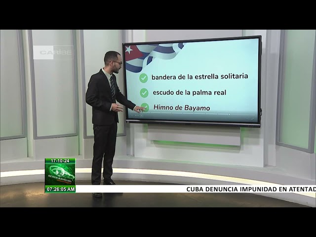 ⁣Buen idioma al día desde Cuba: Los símbolos nacionales