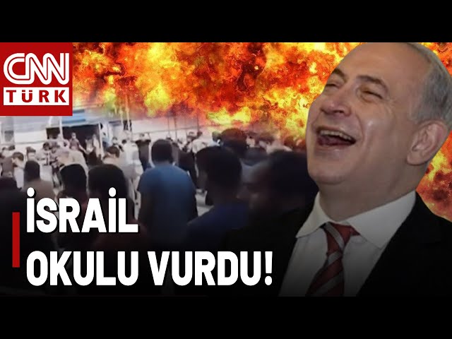 ⁣SON DAKİKA  İsrail Gazze'de Yine Okulu Vurdu!