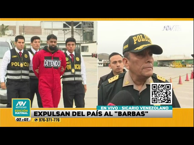 ⁣Expulsan del Perú al famoso sicario venezolano "el barbas"