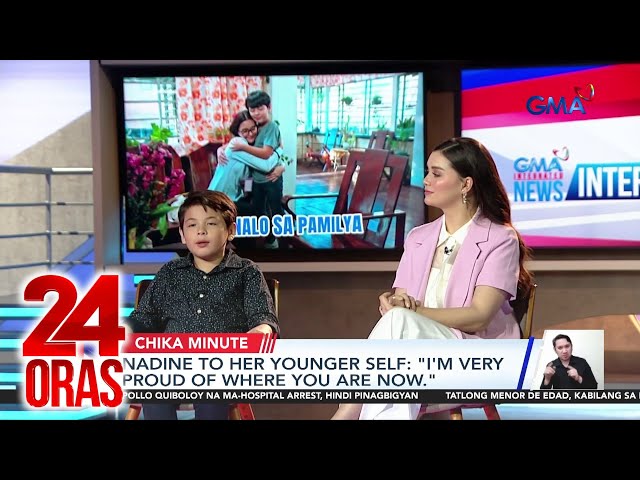 ⁣Euwenn Mikaell at Nadine Samonte, bibida sa upcoming Kapuso drama series na... | 24 Oras