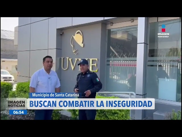 ⁣Santa Catarina impulsa programa contra inseguridad | Noticias MTY primera emisión