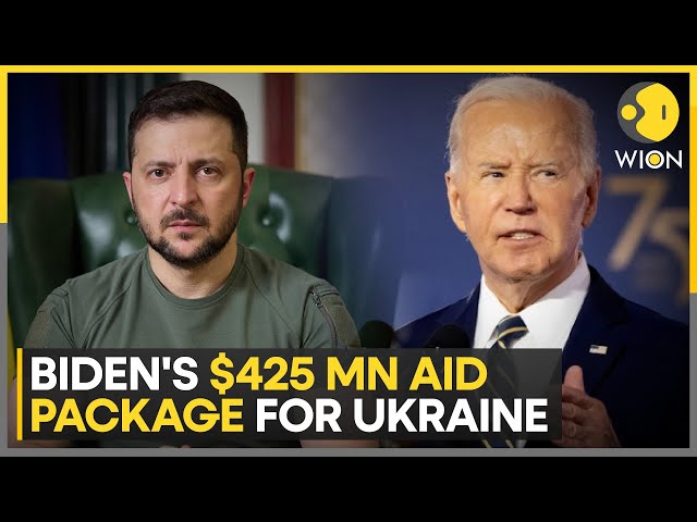 ⁣Russia-Ukraine War: Joe Biden Announces $425 Mn Ukraine Arms Package In Zelensky Call | WION News