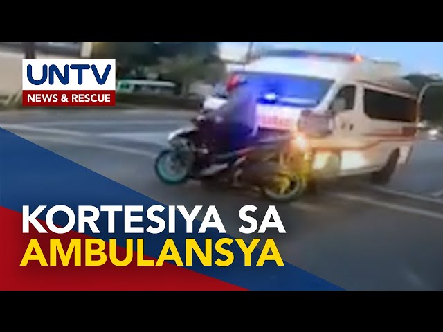 ⁣Ilang ambulansya, naaaksidente dahil hindi pinagbibigyan sa daan; Ambulance courtesy tips, alamin!