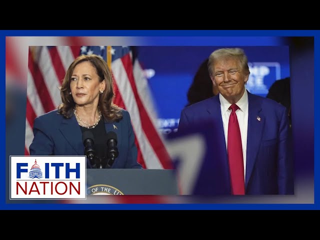 ⁣Trump and Harris Media Blitz | Faith Nation - October 16, 2024