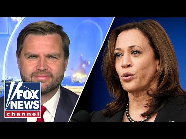 ⁣JD Vance reacts to Kamala Harris interview: 'Couldn't answer a direct question'