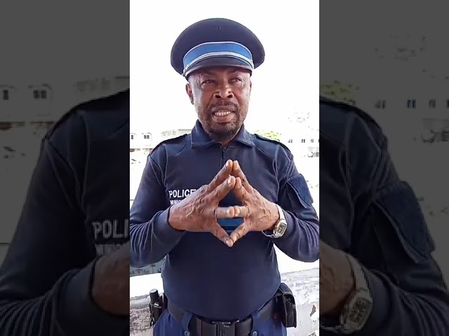 ⁣NDEZADJIRI HUNU FOUMBOUNI avec la police municipale