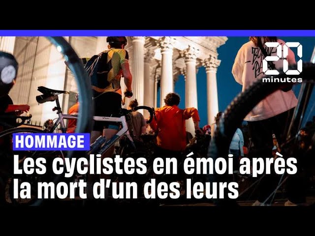 ⁣Paris : Hommage après la mort d'un cycliste tué par un SUV