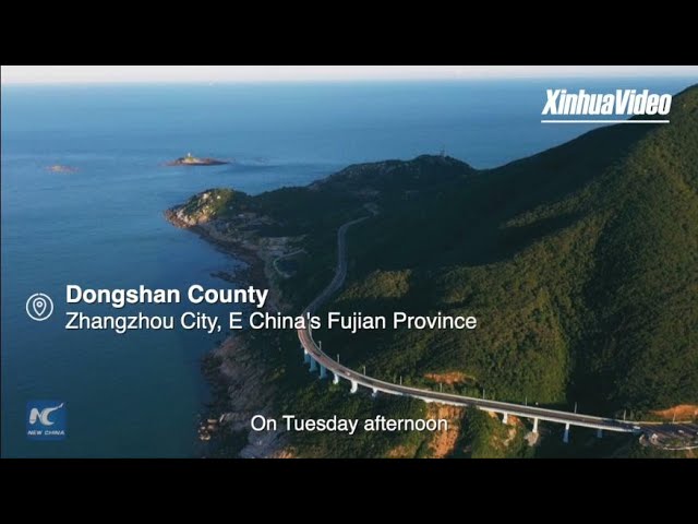 ⁣Follow Xi's steps: Xi visits island county in Fujian