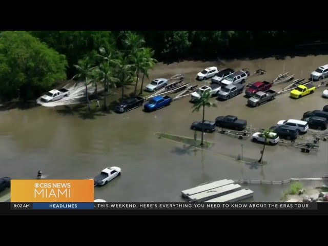 ⁣King tides rolling in and bringing possible flooding to South Florida