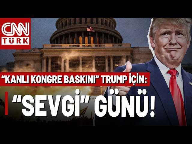 ⁣"Çok Tuhaf Şeyler Oldu" Trump'tan Kanlı Kongre Baskını Yorumu: "Bir Sevgi Günüyd