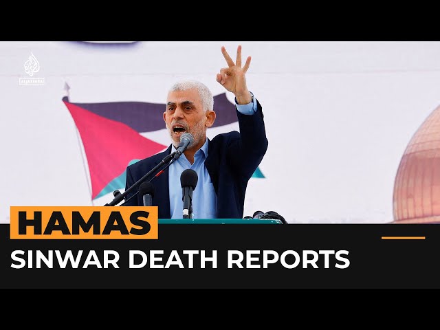 ⁣Israel investigating whether Hamas’s Sinwar killed in Gaza attack | Al Jazeera Newsfeed