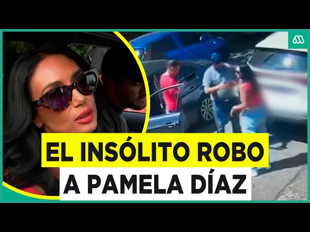 ⁣Insólito robo a Pamela Díaz: Ladrones le pidieron fotos y después le desvalijaron su auto