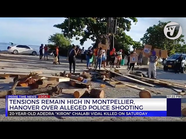 ⁣Tensions Remain High in Montpellier, Hanover Over Alleged Police Shooting | TVJ News