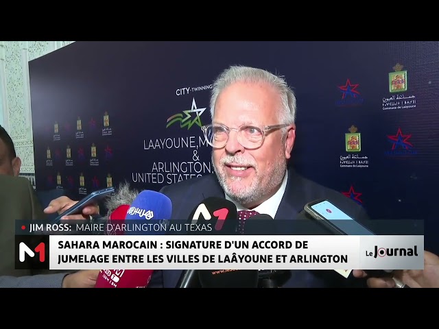 Sahara marocain : accord de jumelage entre Laâyoune et Arlington