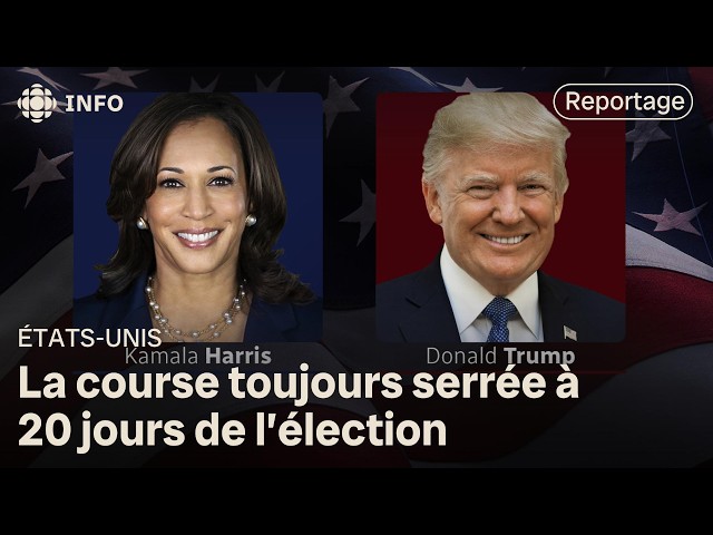 ⁣Kamala Harris et Donald Trump en terrain moins connu pour s'adresser à un autre électorat