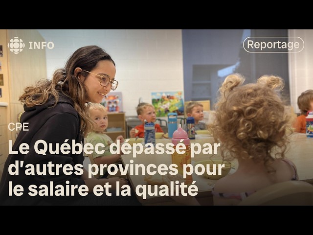 ⁣Des éducatrices mieux rémunérées à l'Île-du-Prince-Édouard qu'au Québec