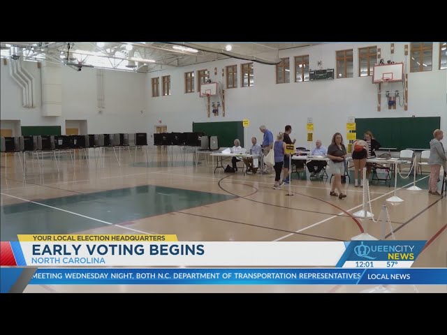 ⁣Early voting underway in Meck County