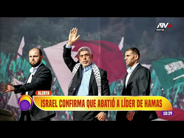 ⁣Gobierno de Israel confirma que abatieron al líder de Hamás