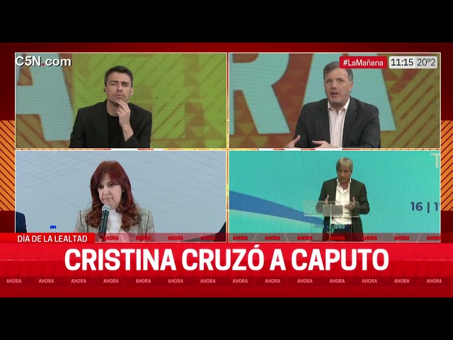 ⁣CRISTINA KIRCHNER CRUZÓ a "TOTO" CAPUTO: CUÁL FUE su POSTEO en REDES